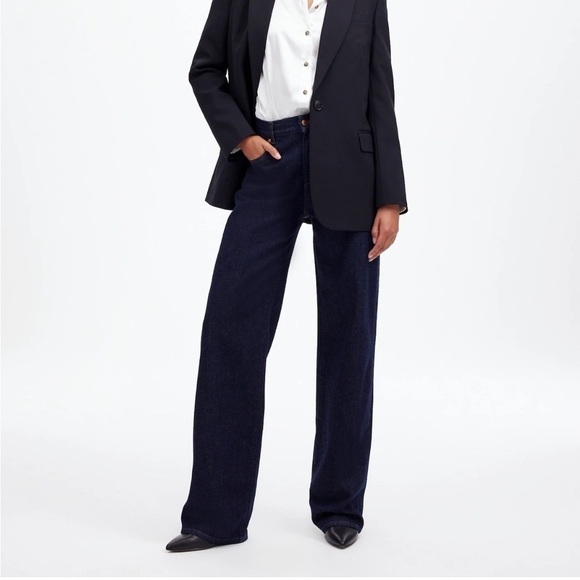Madewell The Perfect Vintage Wide-Leg Jean: Softdrape Denim Edition 24 NWT NS896 - Picture 1 of 15